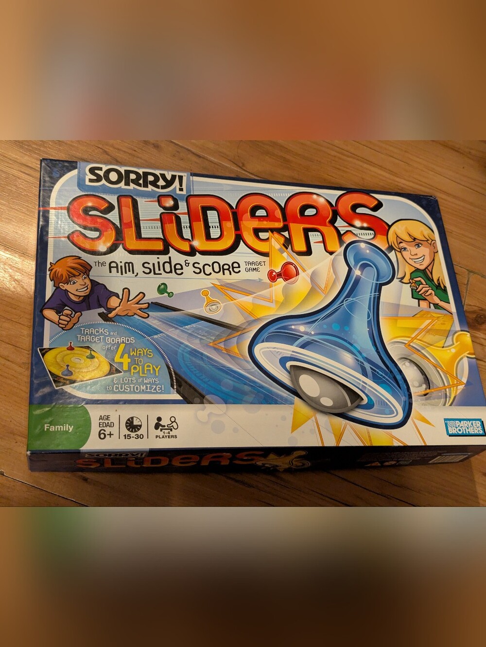 Parker Brothers Sorry! Sliders Board Game from 2008 Ages 6+